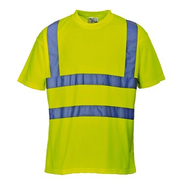 T-shirt haute visibilité S478 jaune